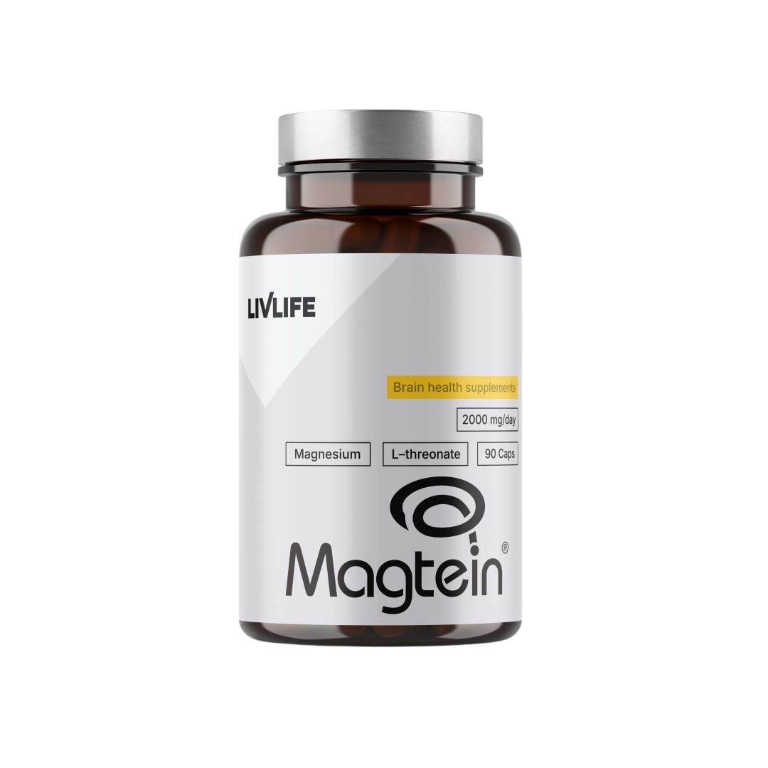 Fotografie LIVLIFE Magnesium L-treonate 90 kapslí