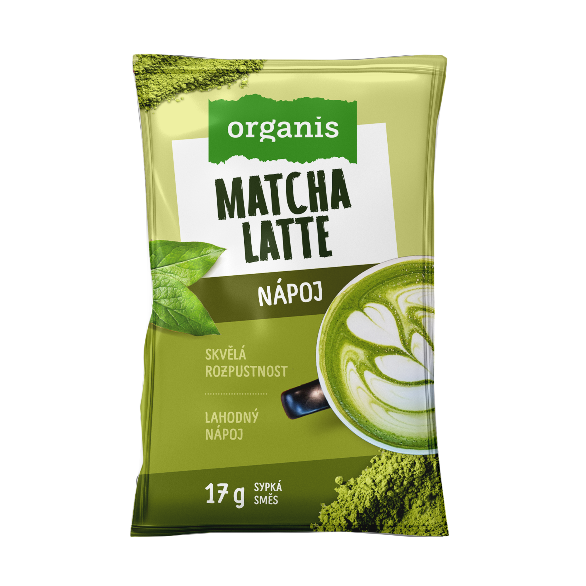 Fotografie ORGANIS Matcha Latte 17 g