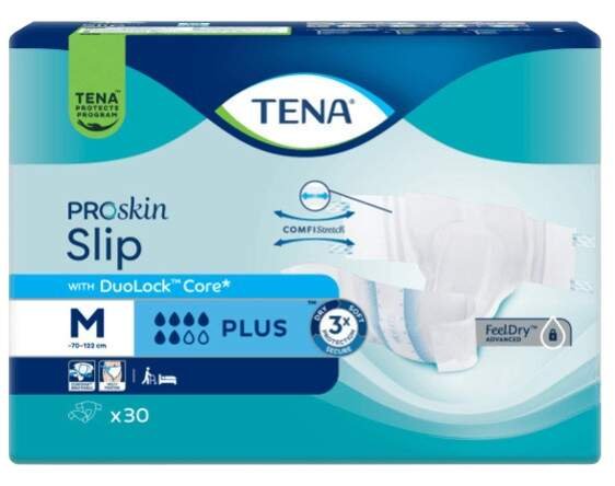 TENA Slip Plus M inkontinenční kalhotky 30 ks