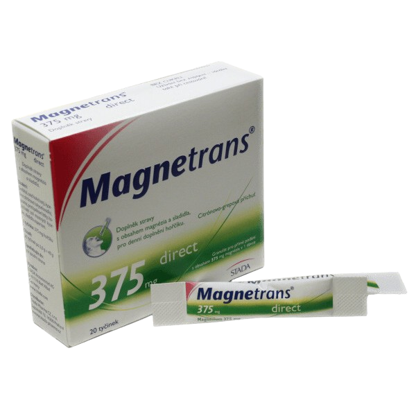 MAGNETRANS 375 mg granulát, 20 ks