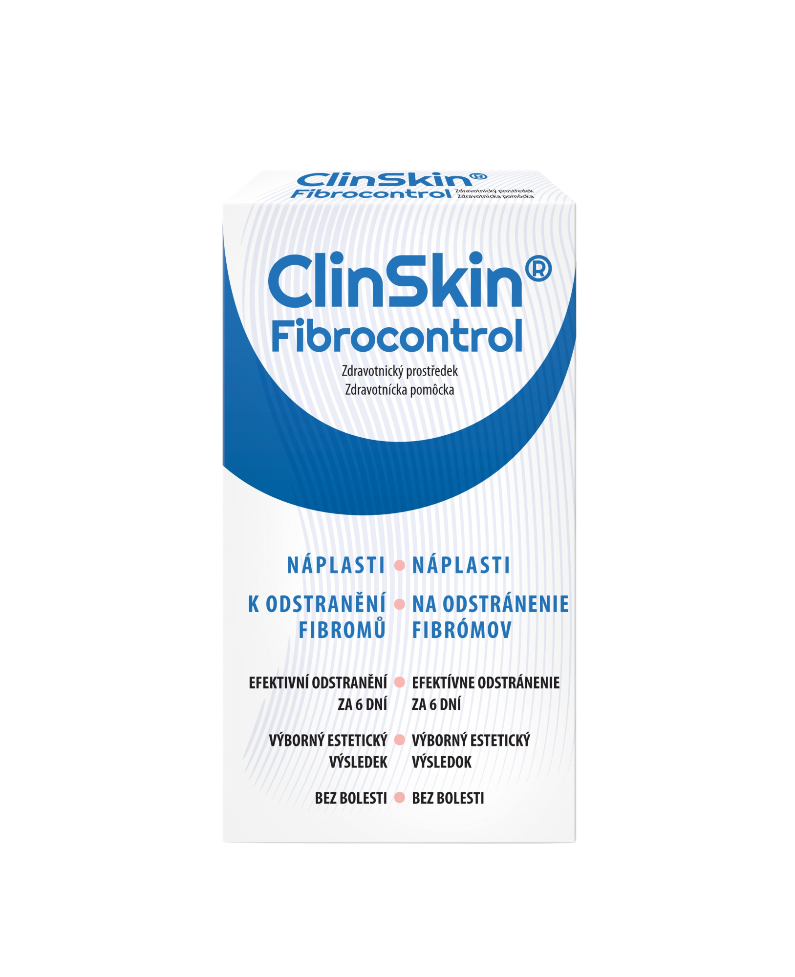 Fotografie CLINSKIN Fibrocontrol náplasti k odstranění fibromů 3 ks