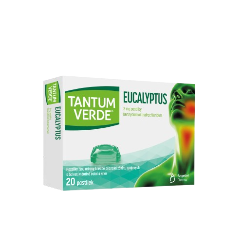 TANTUM VERDE Eucalyptus 3 mg 20 pastilek