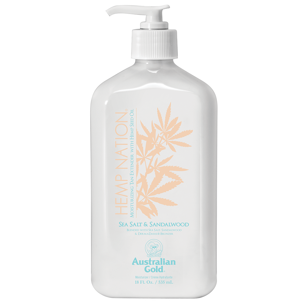 AUSTRALIAN GOLD Hemp Nation, tělové mléko - Sea Salt & Sandalwood 535 ml