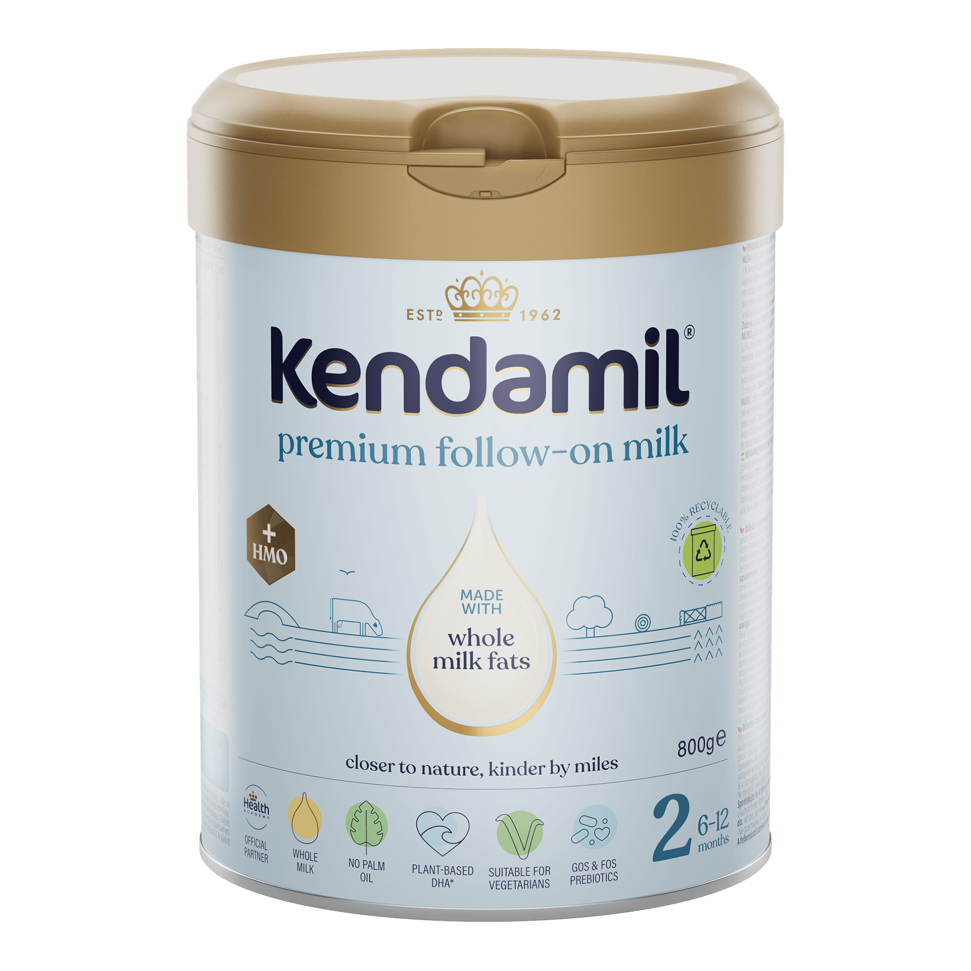 Kendamil Premium 2 HMO+ 800 g