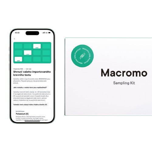MACROMO DNA Premium - genetický test