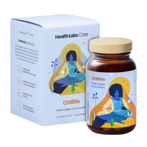 HEALTH LABS CARE ChillMe - Pro zmírnění stresu a napětí 60 kapslí