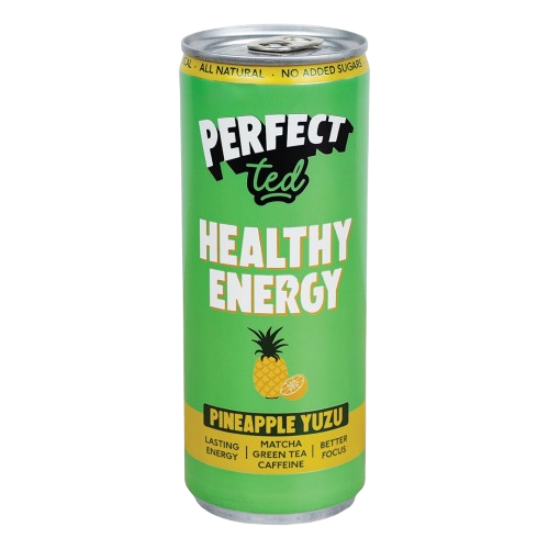 NATU Healthy Matcha Energy Drink ananas a yuzu 250 ml