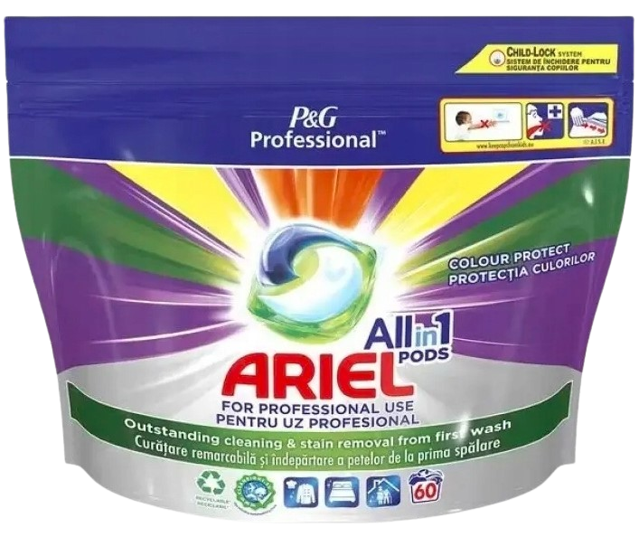 ARIEL Allin1 pods Professional Colour 60 kapslí