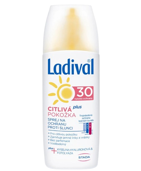 LADIVAL Sprej na citlivou pokožku plus OF 30 150 ml