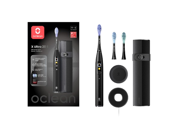 OCLEAN X Ultra 20 S Black pouzdro a sonický kartáček, černý