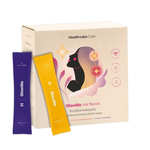 HEALTH LABS CARE GlowMe kolagen 5000 mg – mix příchutí 30 sáčků