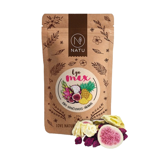 NATU Lyo mix fíky a dračí ovoce 35 g