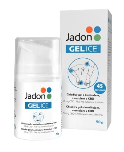 JADON gel ICE Chladivý gel s kostivalem a CBD 50 g
