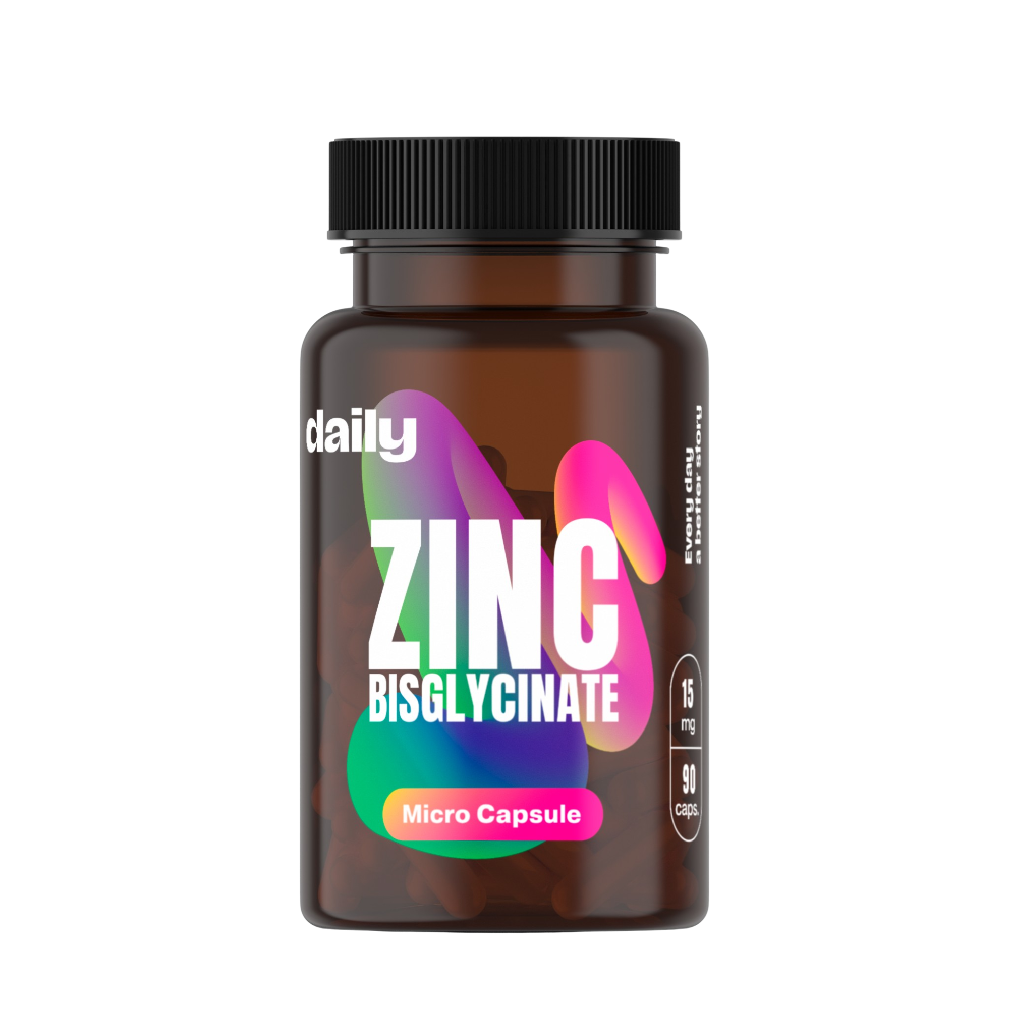 DAILY Zinc Bisglycinate 90 kapslí