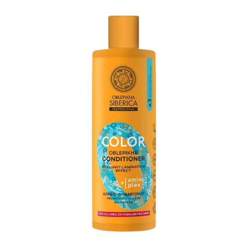 NATURA SIBERICA Oblepikha O Color Kondicionér pro ochranu barvy s komplexem aminokyselin 400 ml