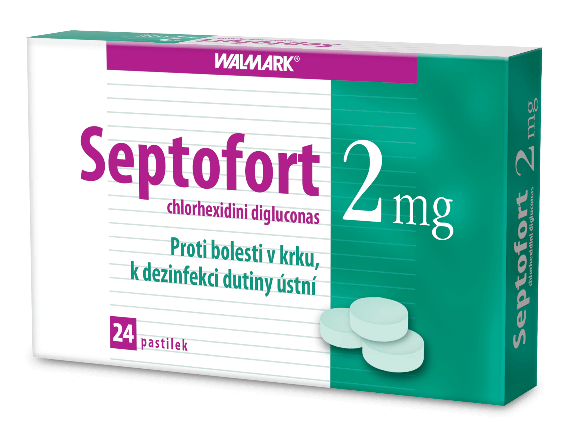 SEPTOFORT 2 mg 24 pastilek