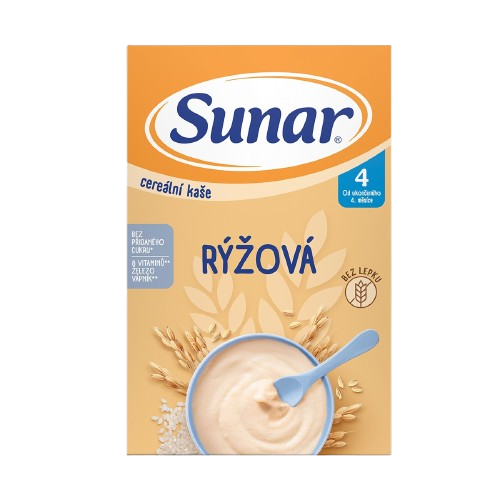 Sunar Cereálna kaša ryžová od ukončenia 4. mesiaca 210 g