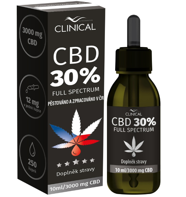 CLINICAL CBD 30% Full Spectrum 10 ml