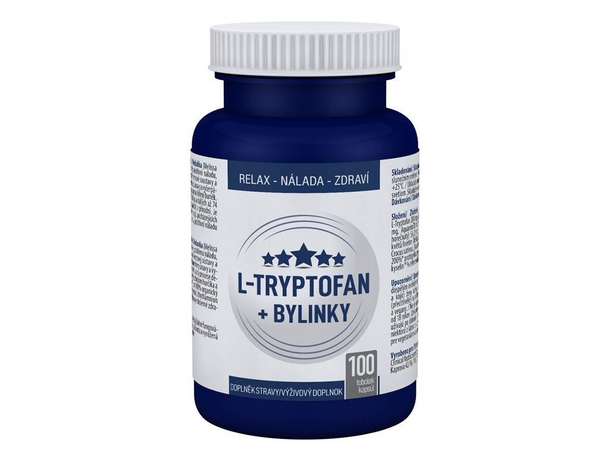 CLINICAL L-Tryptofan + bylinky 100 tobolek