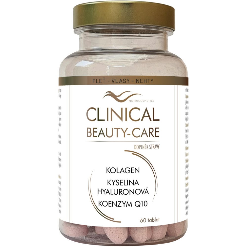 CLINICAL Beauty care kolagen + kyselina hyaluronová + koenzym q10 60 tablet