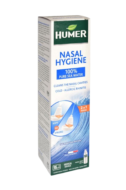 HUMER Hygiena nosu 100% mořská voda pro dospělé 150 ml