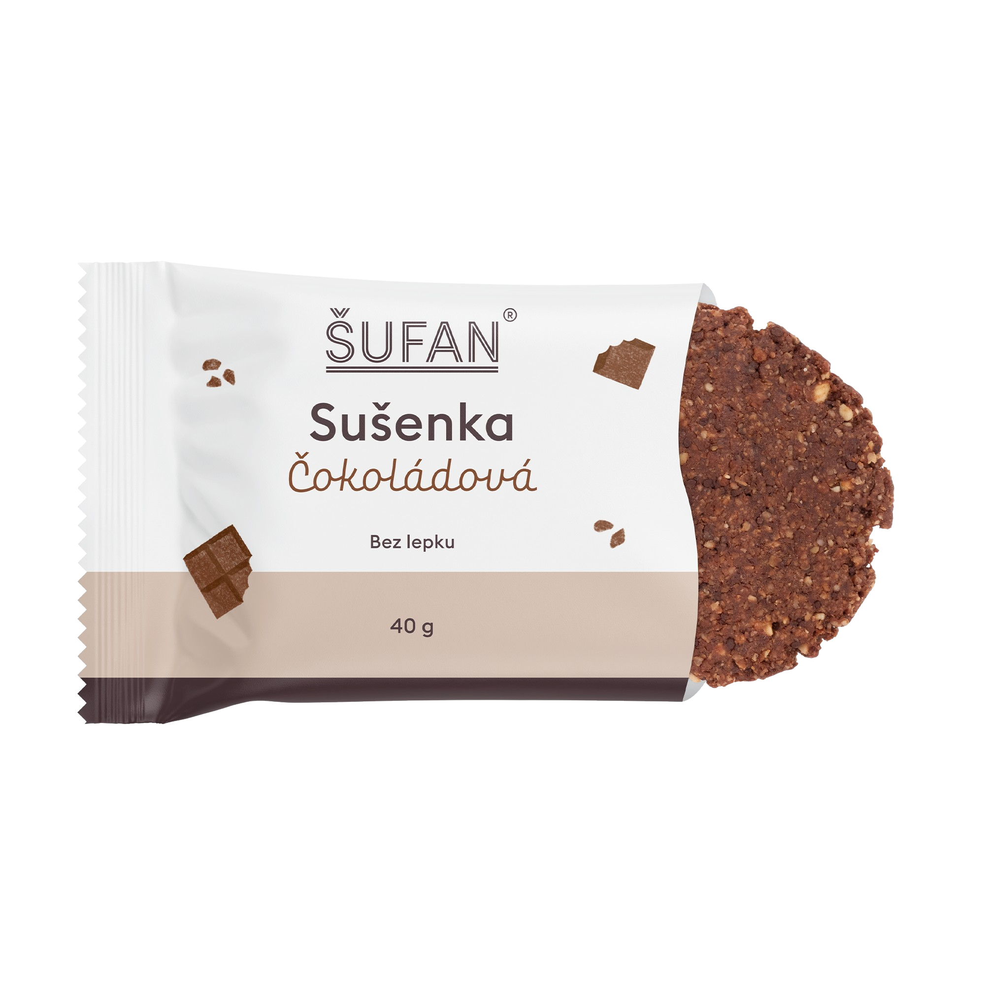 ŠUFAN Sušenka Čokoládová 40 g