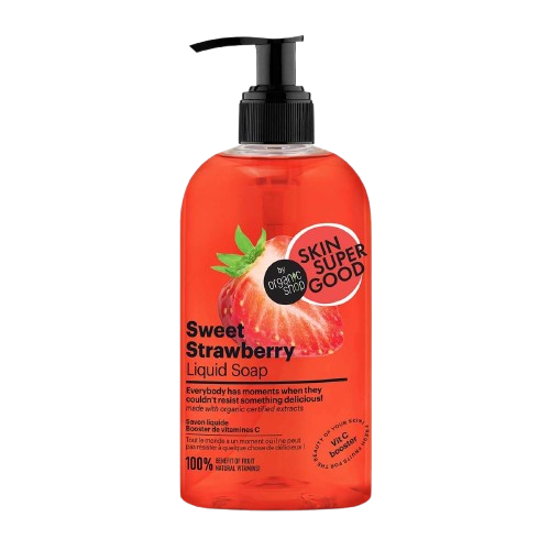 SKIN SUPER GOOD Tekuté mýdlo - Sladká jahoda 500 ml