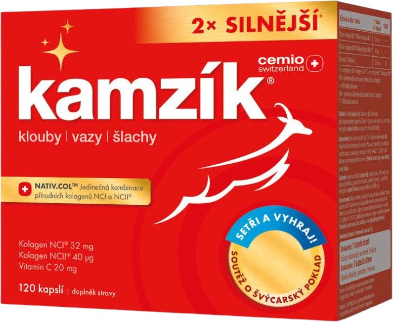 CEMIO Kamzík® 2x silnější 120 kapslí