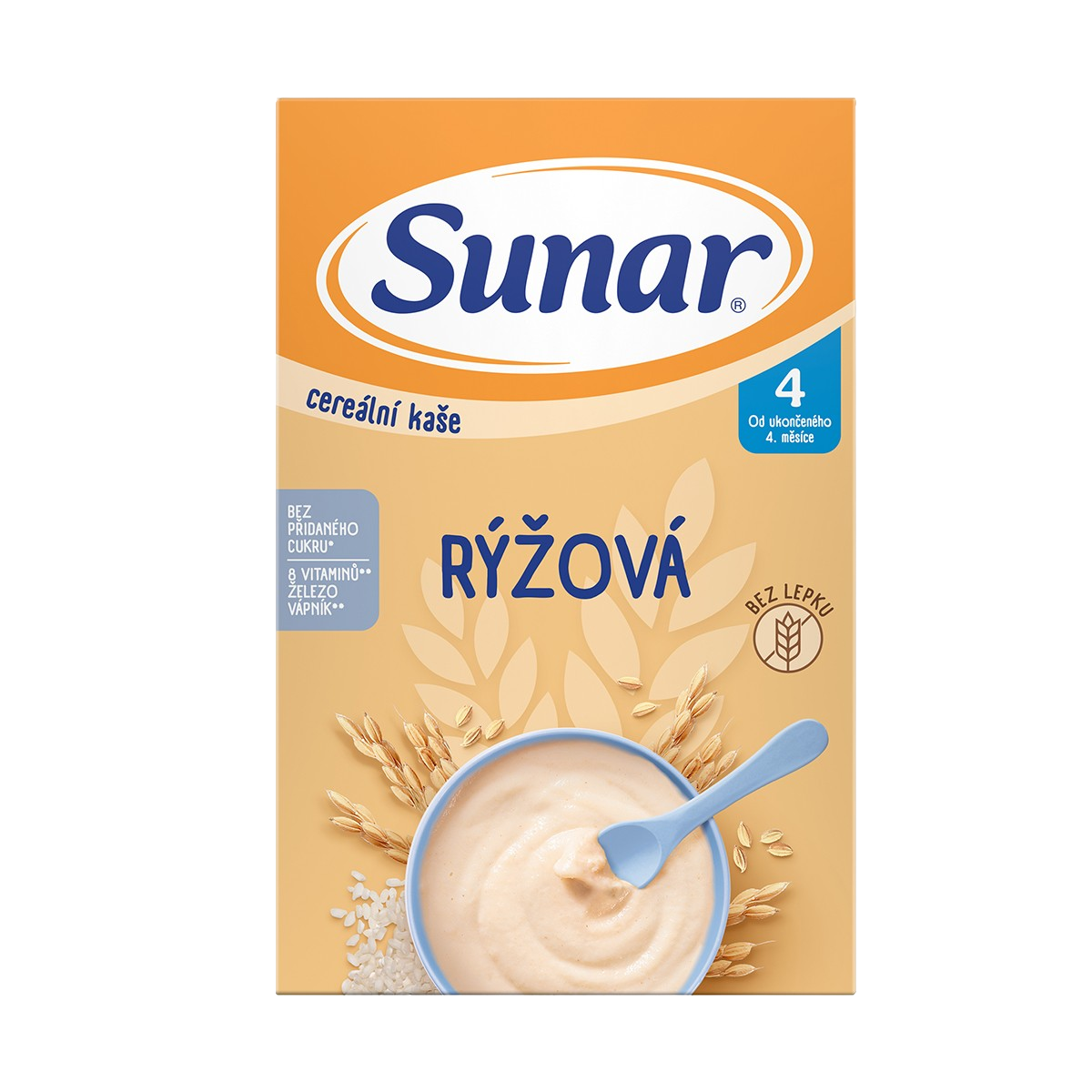 SUNAR Cereální kaše rýžová od ukončení 4. měsíce 210 g