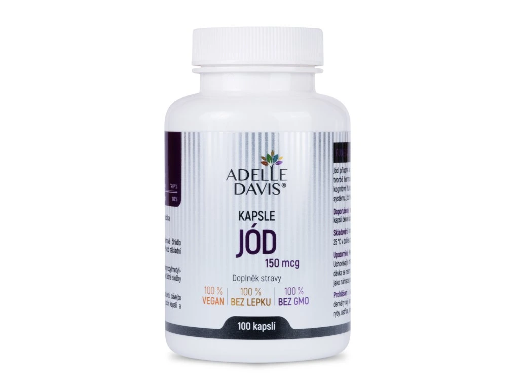 ADELLE DAVIS Jód 150 mcg 100 kapslí