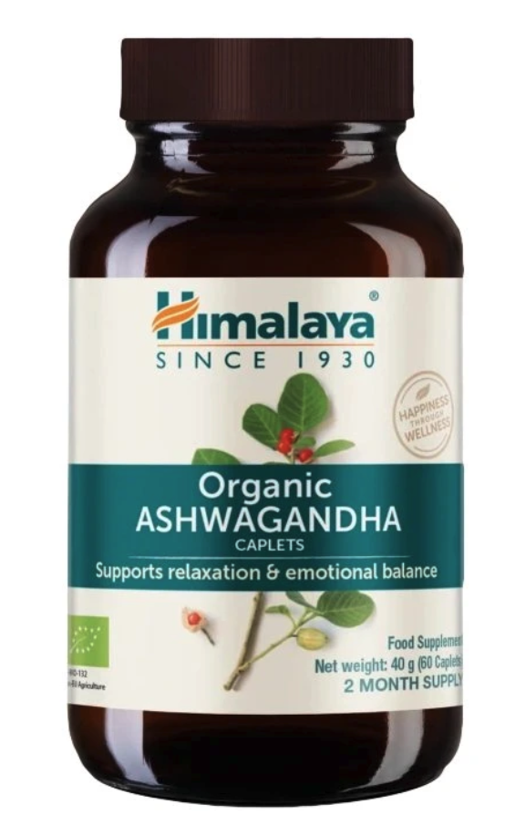 Himalaya Organic Ashwagandha BIO cps.60