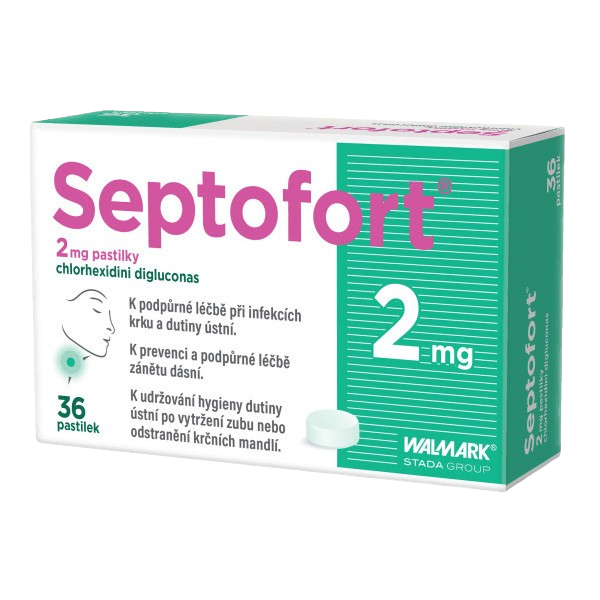 SEPTOFORT 2mg 36 pastilek