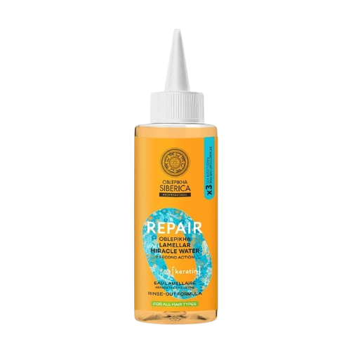 NATURA SIBERICA Oblepikha O Repair Regenerační lamelární voda s keratinem 200 ml