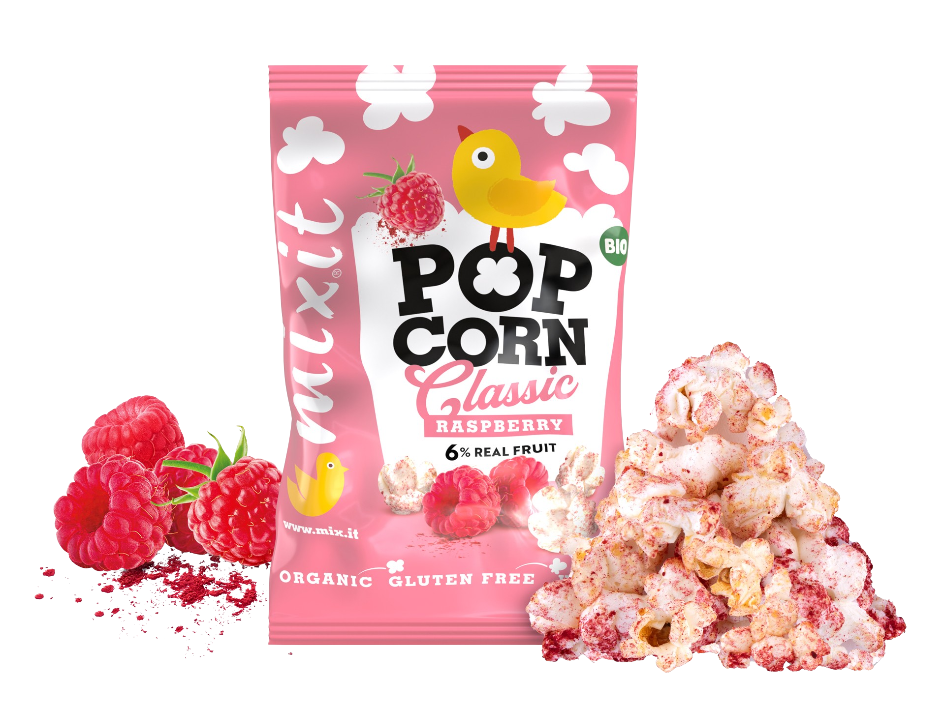 MIXIT BIO popcorn - Malina do kapsy 13 g