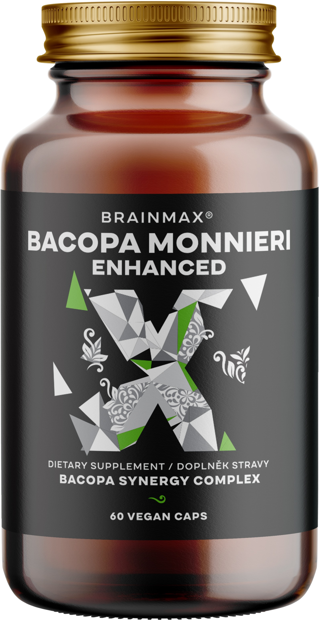 BRAINMAX Enhanced Bacopa Monnieri 60 kapslí