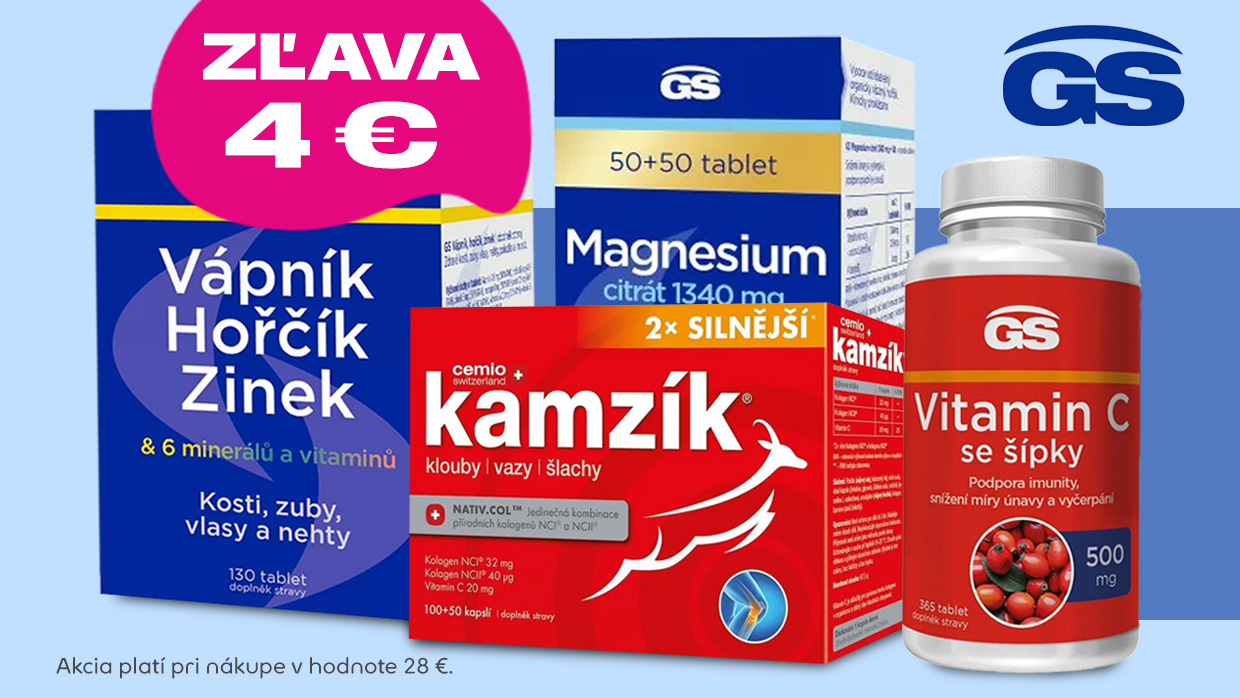 GS & Cemio - Pre zdravie celej rodiny!