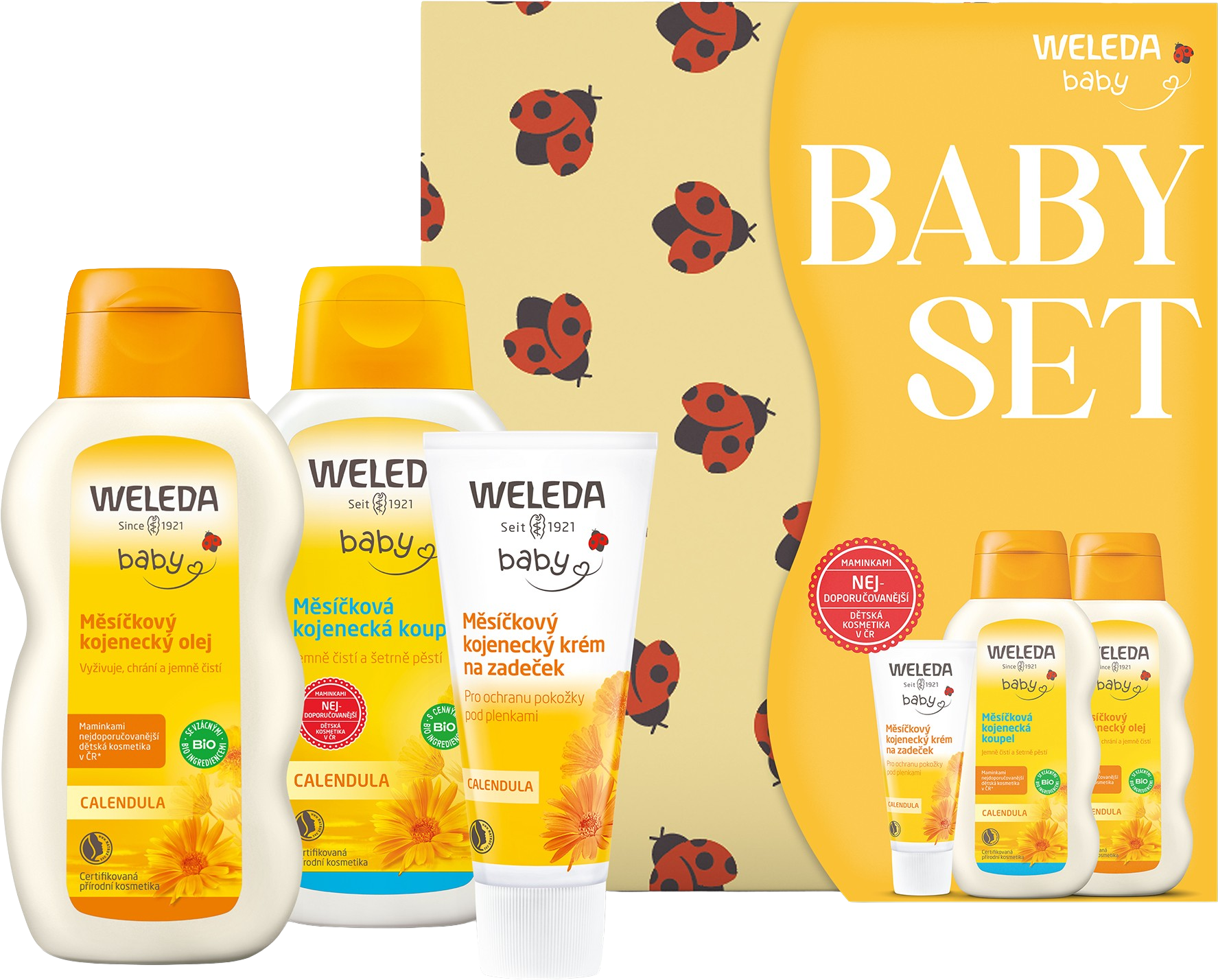WELEDA Měsíčkový kojenecký set