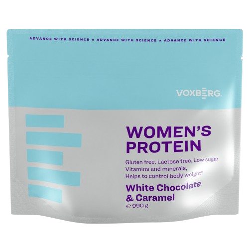 VOXBERG Women's Protein Bílá Čokoláda & Karamel 990 g