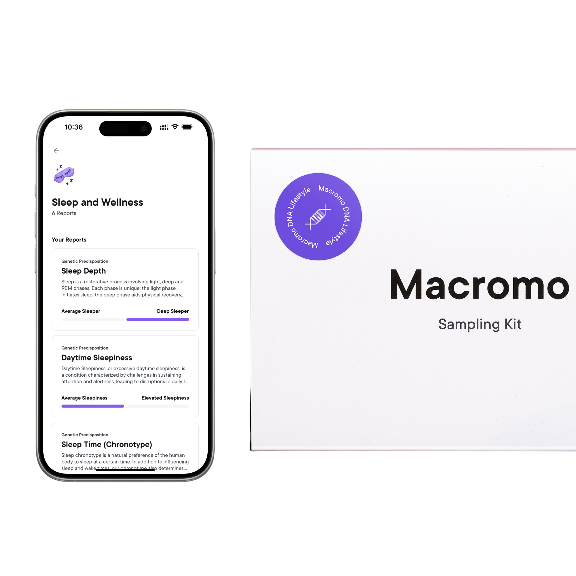 MACROMO DNA Lifestyle – genetický test pro zdravý životní styl