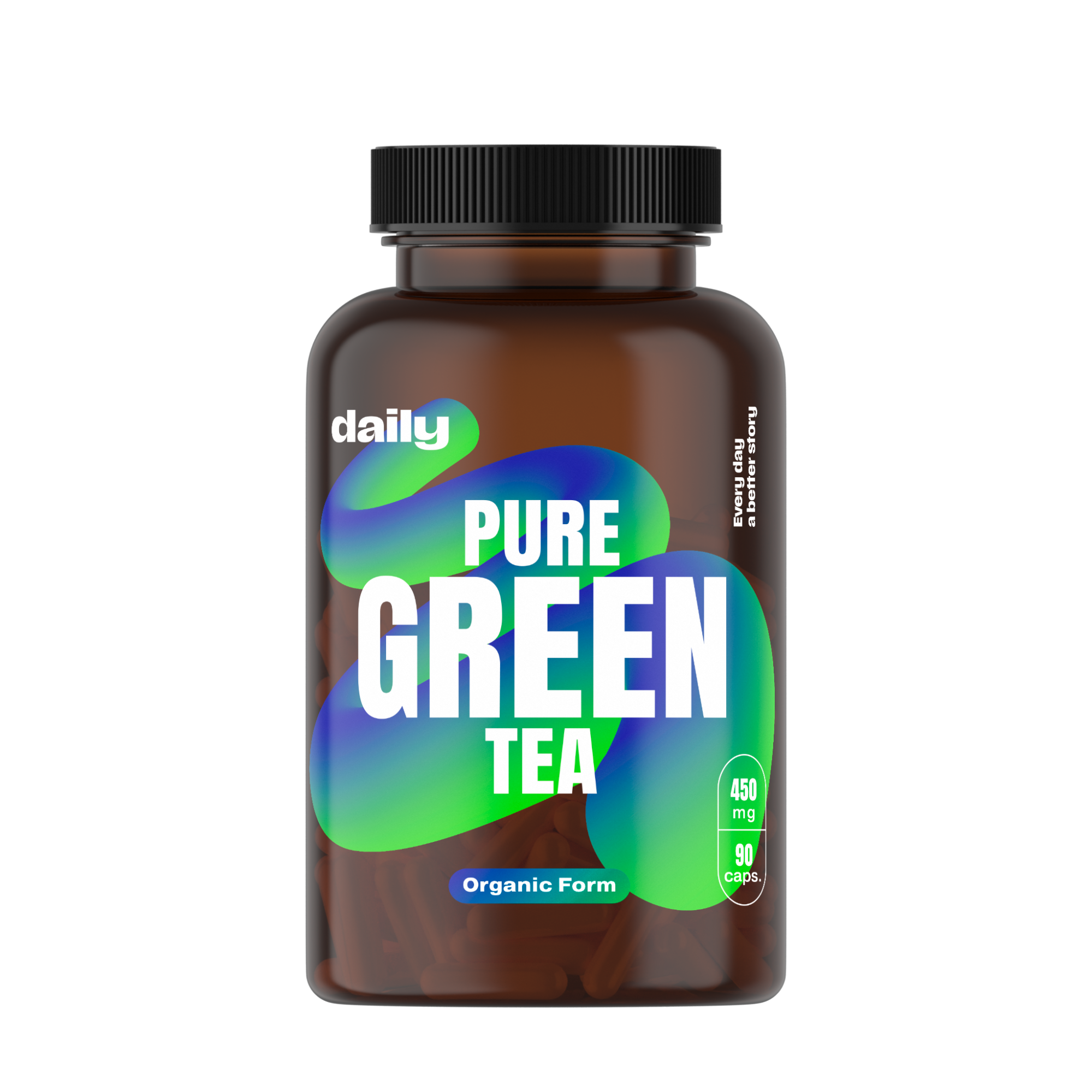 DAILY Pure Green Tea 90 kapslí