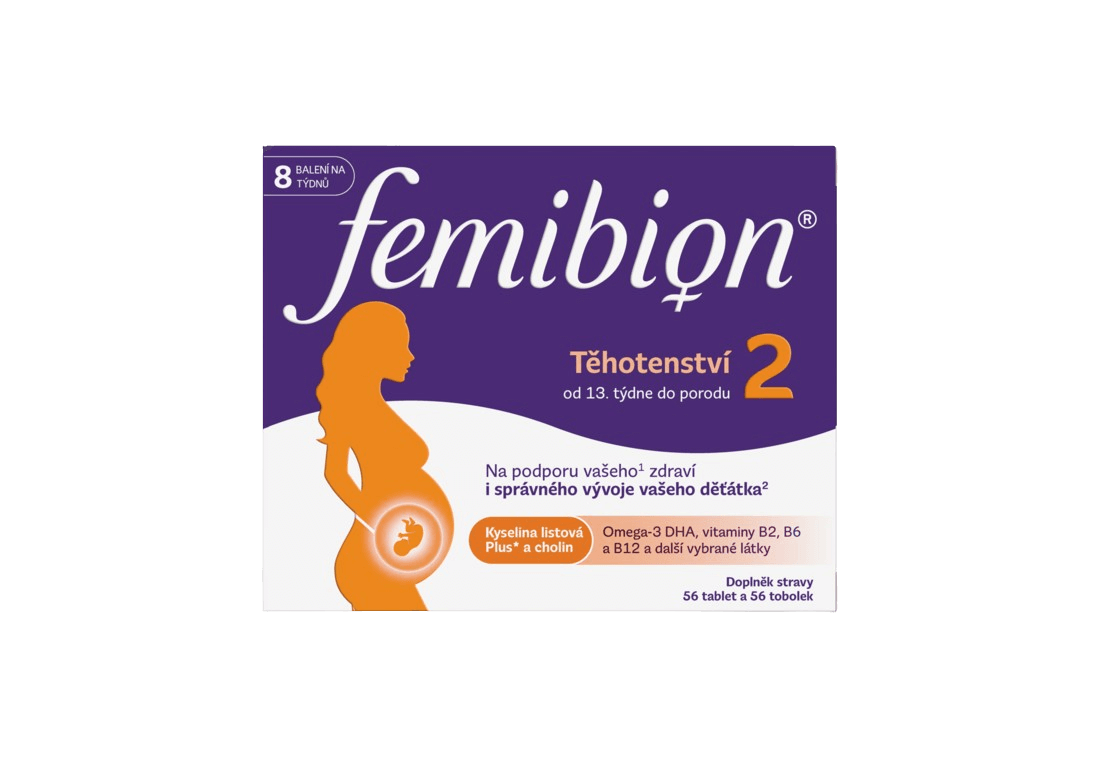 FEMIBION 2 Těhotenství 56 tablet + 56 tobolek
