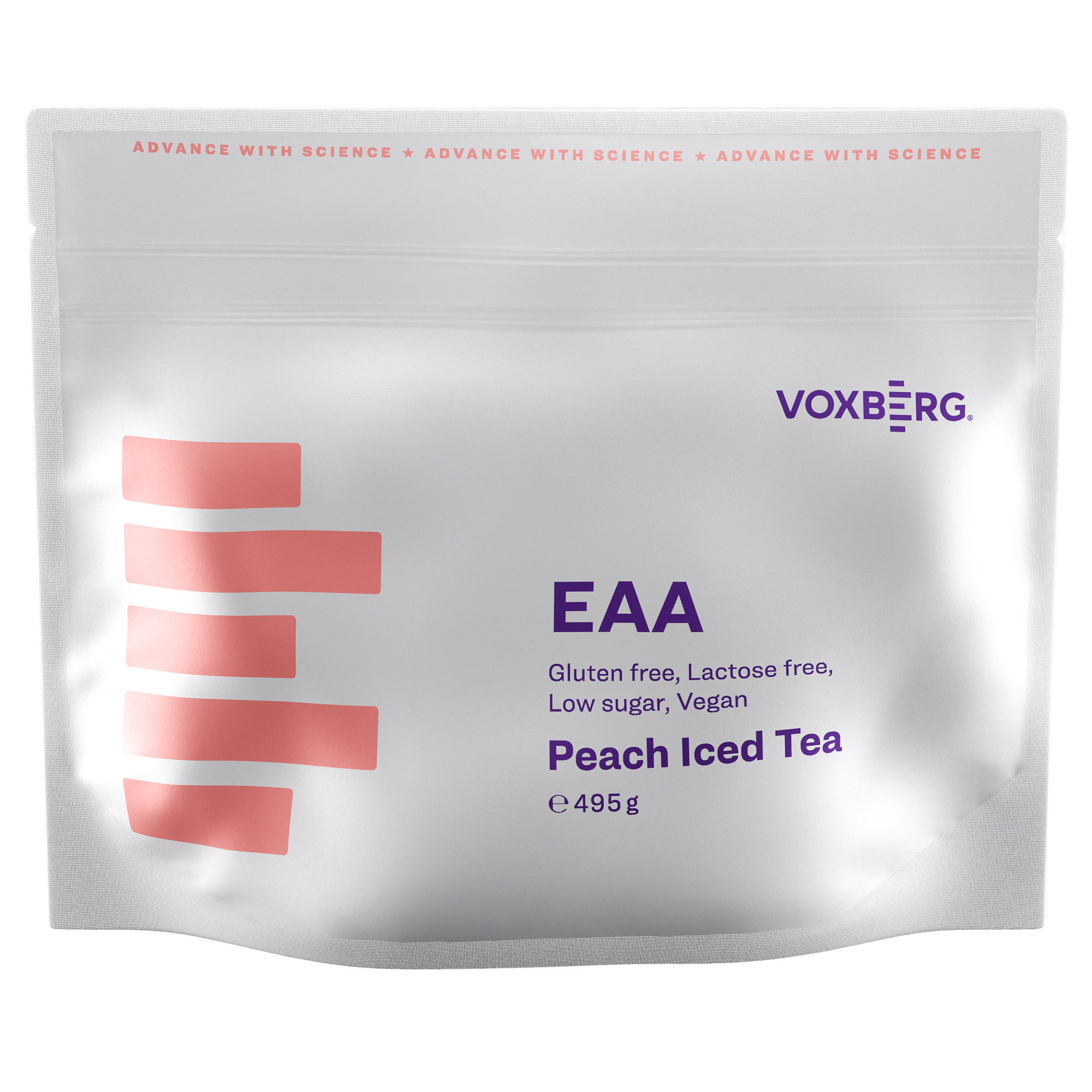 VOXBERG EAA Broskvový Iced Tea 495 g
