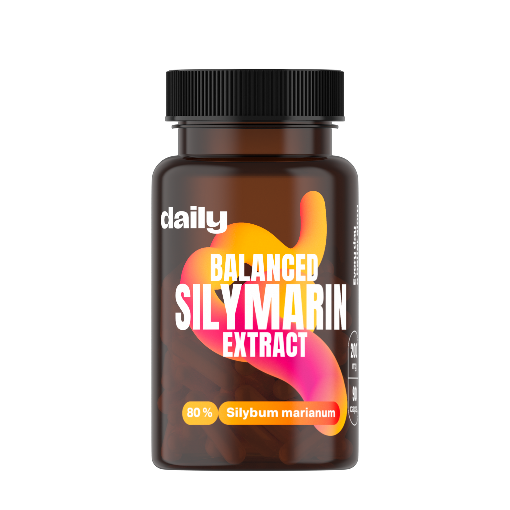 DAILY Balanced Silymarin Extract 90 kapslí