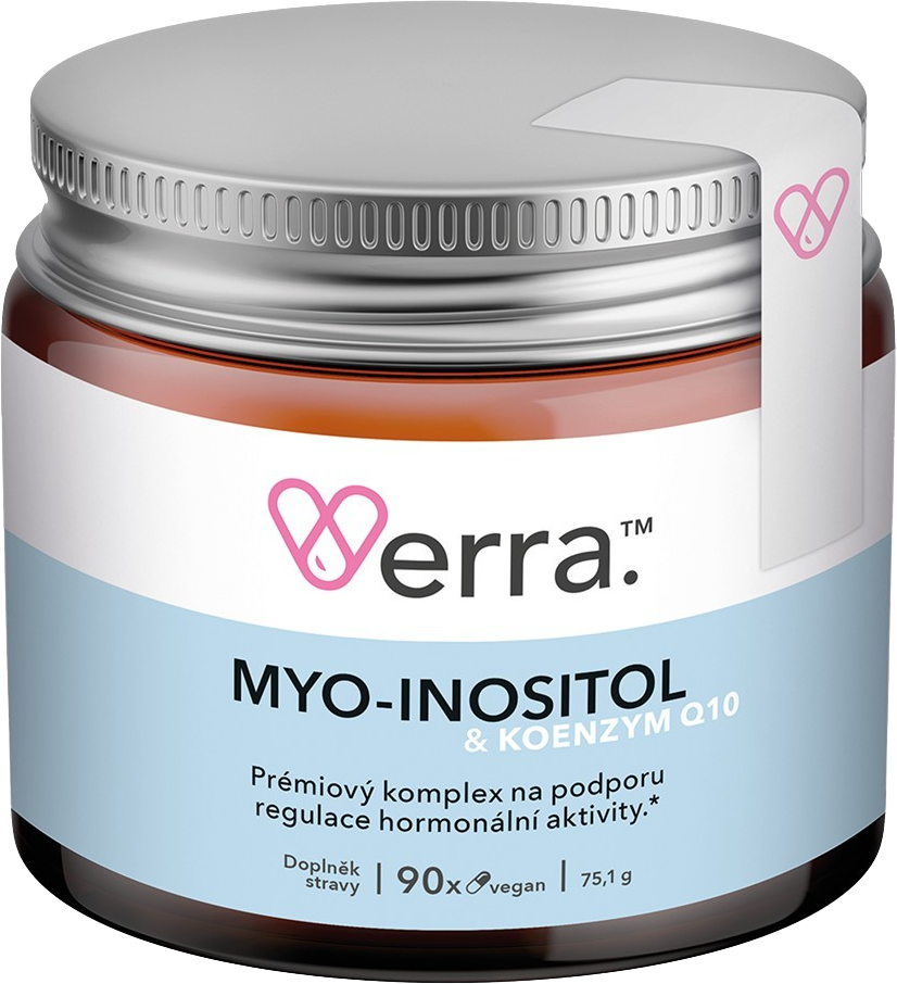 VERRA Myo-inositol & Koenzym Q10 90 kapslí