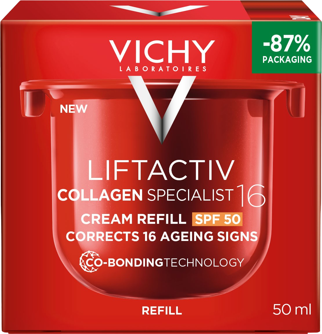 VICHY LIFTACTIV Collagen Specialist 16 denní krém SPF50 - náhradní náplň 50 ml