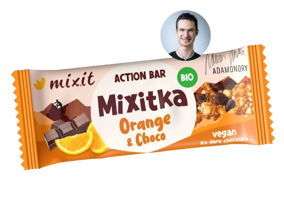 MIXIT Action BIO Mixitka Adama Ondry - Pomeranč a čokoláda 34 g
