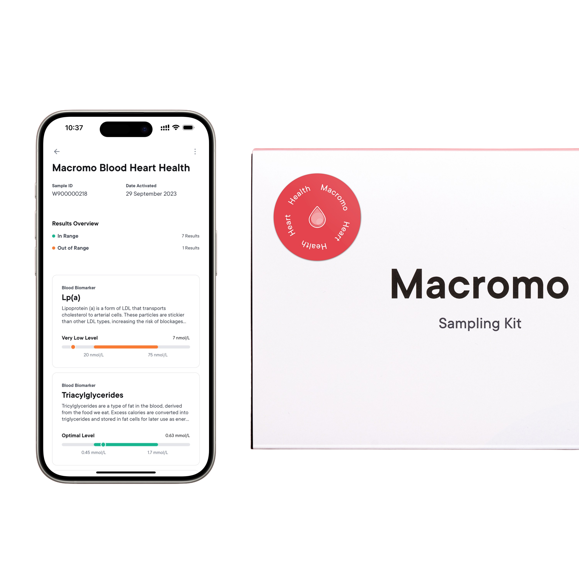 MACROMO Krevní test Zdravé srdce