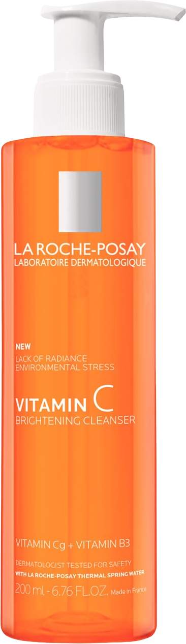 LA ROCHE-POSAY Vitamín C pěnivý čistící gel pro rozjasnění pleti 200 ml