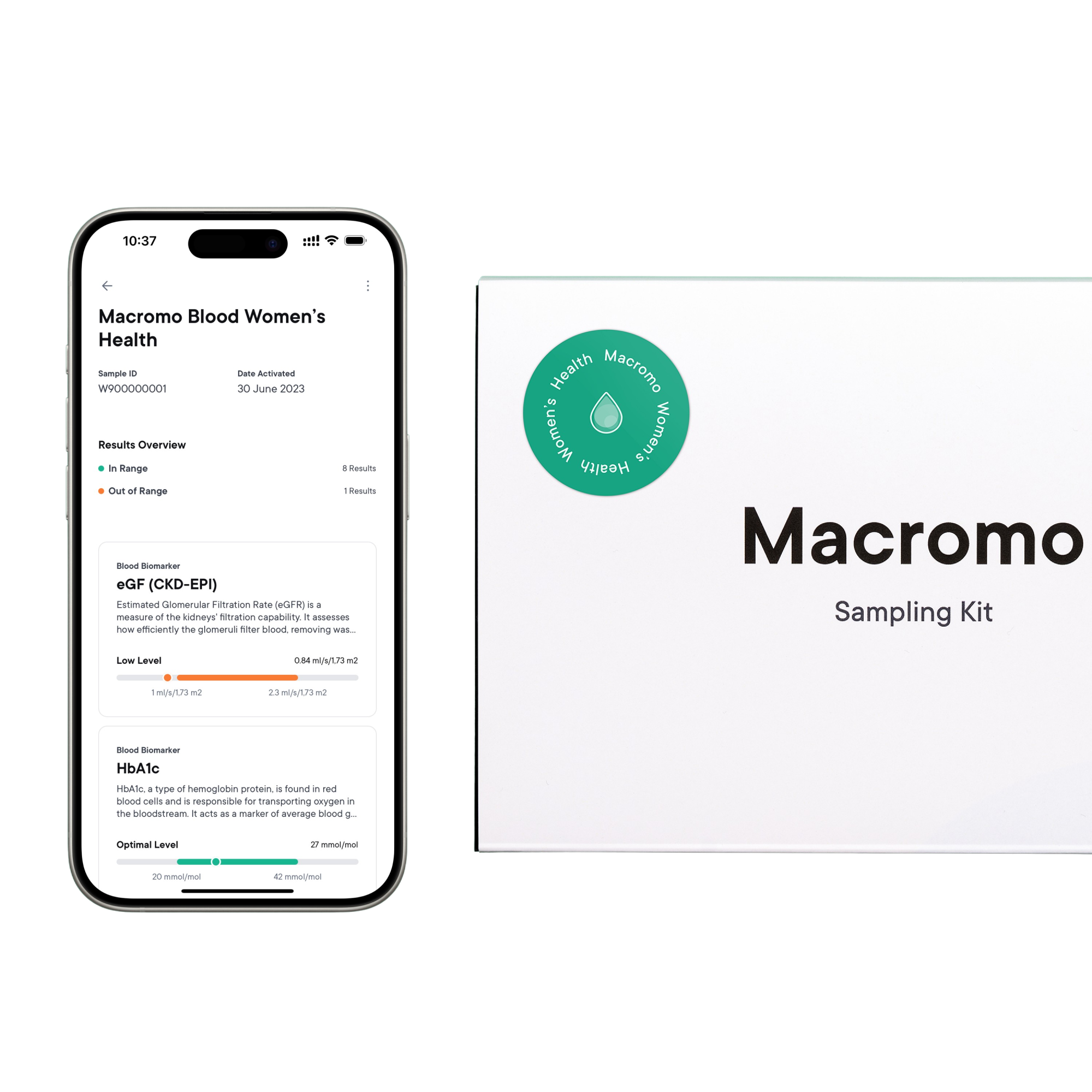 MACROMO krevní test Ženské zdraví
