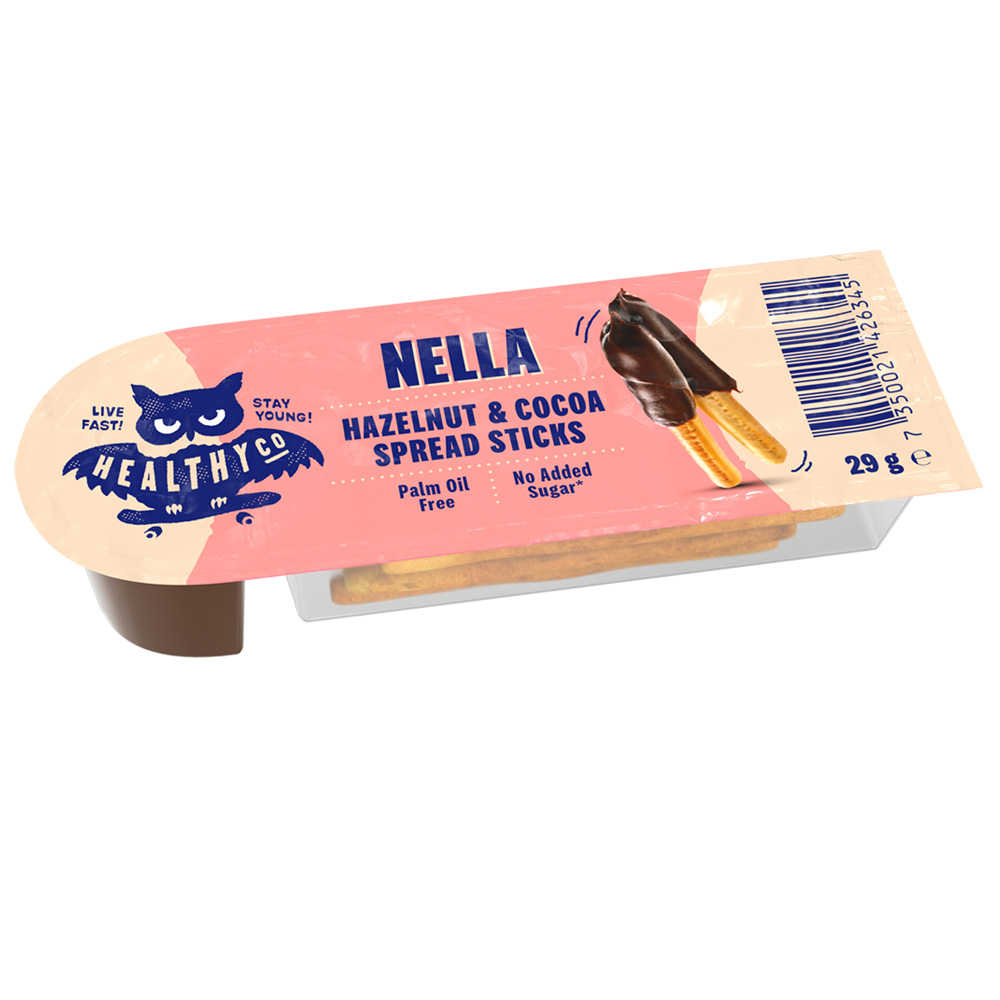HEALTHYCO Nella hazelnut cocoa spread sticks 29 g